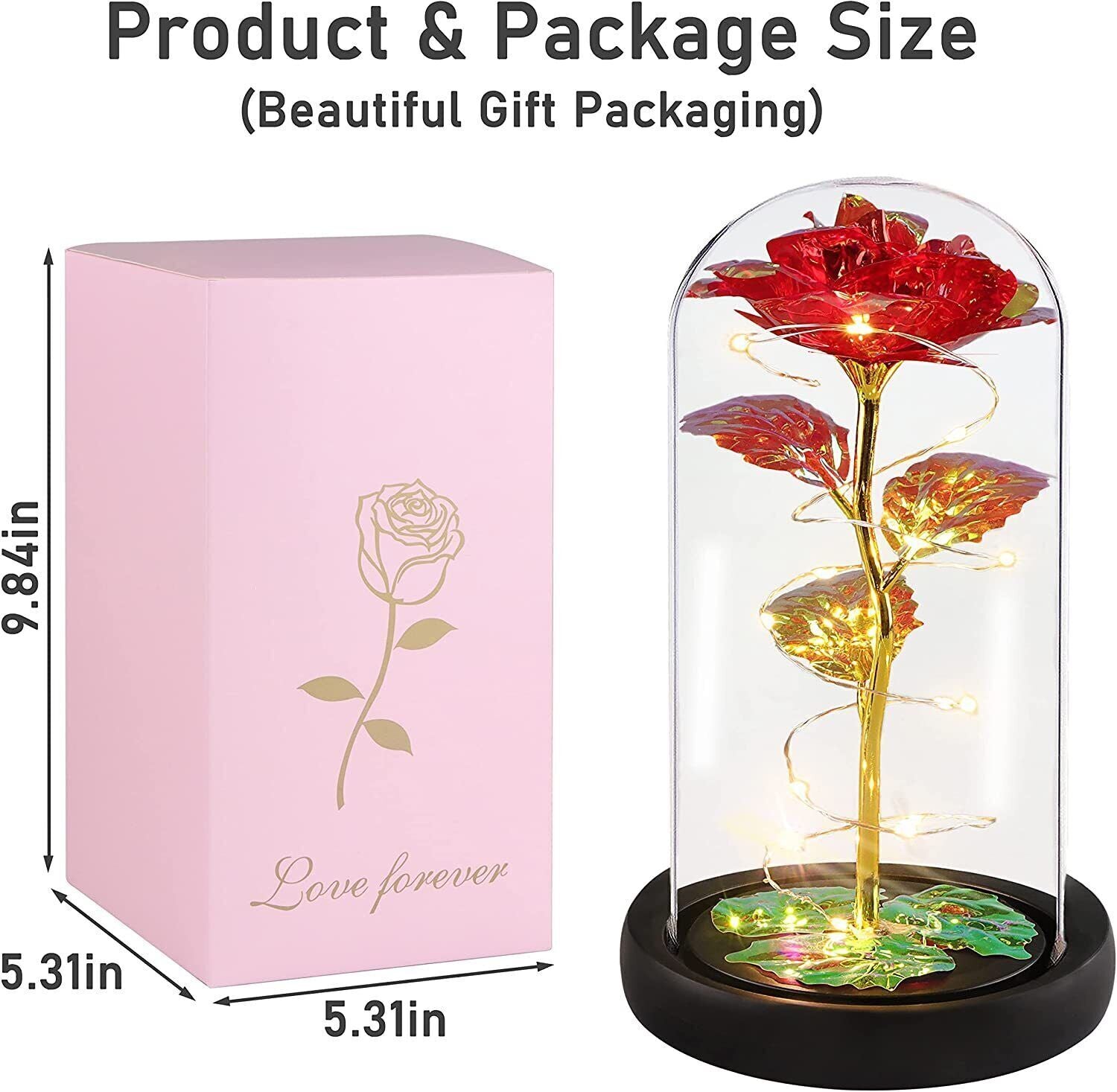 Mother'S Day Mom Gifts Mothers Day Rose Flowers Gifts for Mom Wife Grandma Daugh